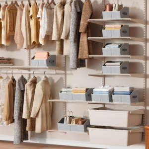 Foldable Fabric Closet Storage Bin with Handles
